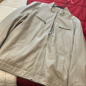 Xl Michael Kors leather jacket